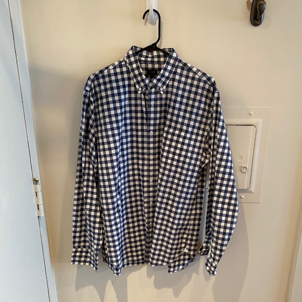 j crew mens button down